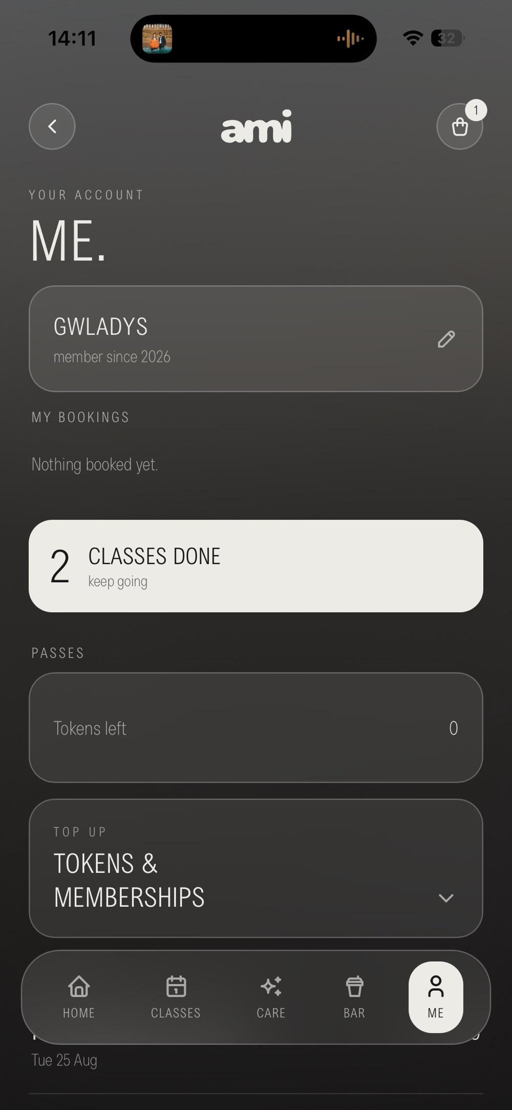 AMI app profile